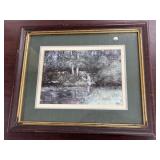 Framed Print - Fisherman 23 x 18.5 "