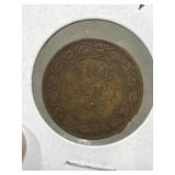 1907 Canadian One Cent Coin