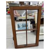 4 Pane Window Mirror - 23 x 36 "