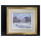 L. Tremblay (Canadian) Oil on Canvas 19 x 17 "