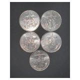 5x Jacques Cartier 1534-1984 Coins