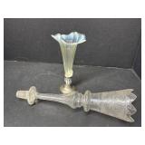 Victorian Flower Epergne Tops - 1 uranium