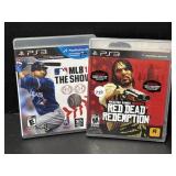 2 PS3 Games - Red Dead Redemption and