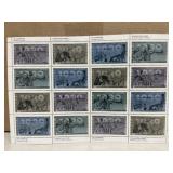 Canada at War - MNH Sheet