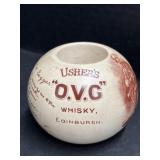 Vintage Ushers O.V.G. Whisky Match Holder /