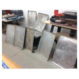 10 Commercial Baking Sheets, Cast Iron Corn Mould