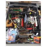 5 Tool Box Trays Of Hand Tools And Hardware