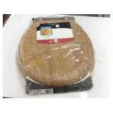 Wood 16.5 In. Round Toilet Seat