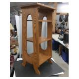 Wood Shelf Stand, 35 1/3 X 19 X 15
