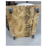 Hand Crafted Platform Dolly, 21 X 28
