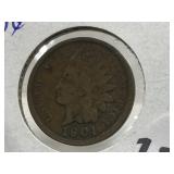 1901 USA Indian Head Penny