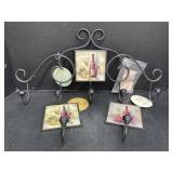 Wall Hanger - 5 Hooks and 2 x 1 Hooks