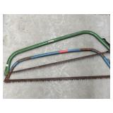 (2) 36 " Bow Saws