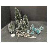Winter Tree Christmas House/Train Accessories