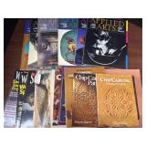 19 carving, art reference books/magazines