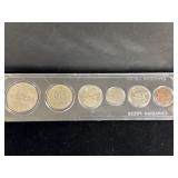 1972 Canadian 6 Coin Set