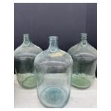3 car boy bottles, 19 in. tall