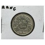 1946 Switzerland 1/2 Franc
