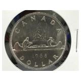 1968 DHL #1 Canadian Dollar Coin - removed from