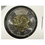 2022 Canadian Summit Series Regular Toonie -