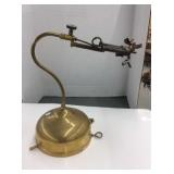 Antique Brass Lamp, 16 In. Tall