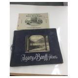 2 Vintage Souvenir Picture Albums