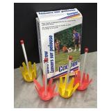 lawn throw game - missing yellow targets
