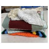 Doilie, Knitted Blanket, Knitted Placemats etc.