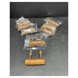 8 Butterscotch Bakelite Drawer Pulls; 1.5 "