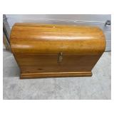 Hump Top Cedar Lined Chest 40.5 x 19 x 26.5 " T