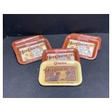 6 Carnation Hot Chocolate Tip Trays