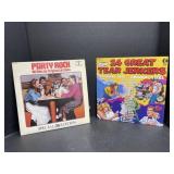 2 Record Albums - 24 Tear Jerkers and Party Rock
