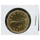 1997 Canadian Loonie - GEM