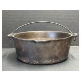 Cast Iron Pot with Handle, 10x10x4 "
