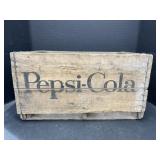 Pepsi-Cola Wooden Crate 18 x 12 x 10 " Tall