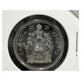 2025 Canadian Half Dollar - removed from mint roll