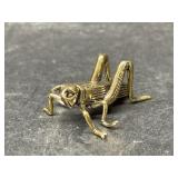 Miniature Brass Statue - Grasshopper