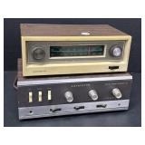 2 Vintage Lafayette Radios