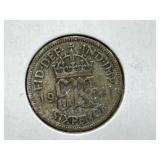 1941 Great Britain 6 Pence Coin
