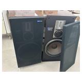 Pair of Pioneer Speakers, CS-939, 15 x 13.5 x 33 "