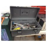 19 In. Tool Box And Contents