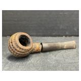 Alcazar Gold Star Rusticated Estate Tobacco Pipe.