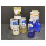 9 Vintage Drug and Health Containers