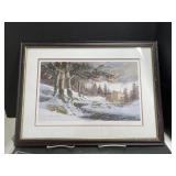 Framed Numbered Print " Our Daily Bread "