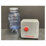 Fort Knox Safe Bank and Plastic Coin Bank with