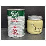 Banana Coin Jar and Quaker State Can Bank