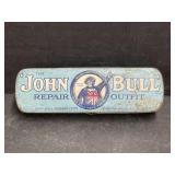 Antique " John Bull " Bicycle Tire Repair Kit