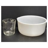 Fire-King Measuring Cup and Glasbake Made for