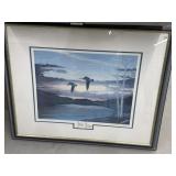 Framed Numbered Print " Autumn Sunset " by John