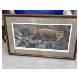 Framed Numbered Print " Sundown " by Brent